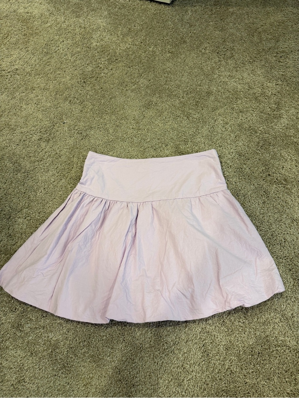 Anthropologie Light Purple Mini Skirt